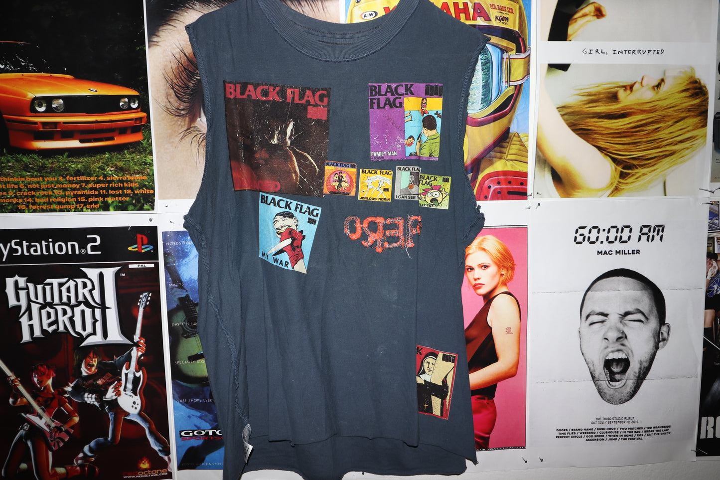 BLACK FLAG CUT OFFFF (L)