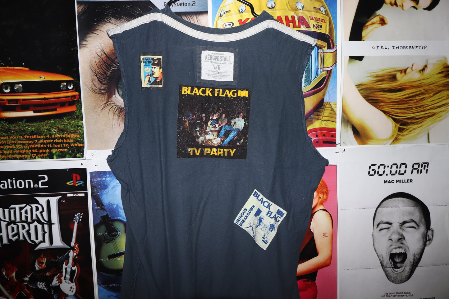 BLACK FLAG CUT OFFFF (L)