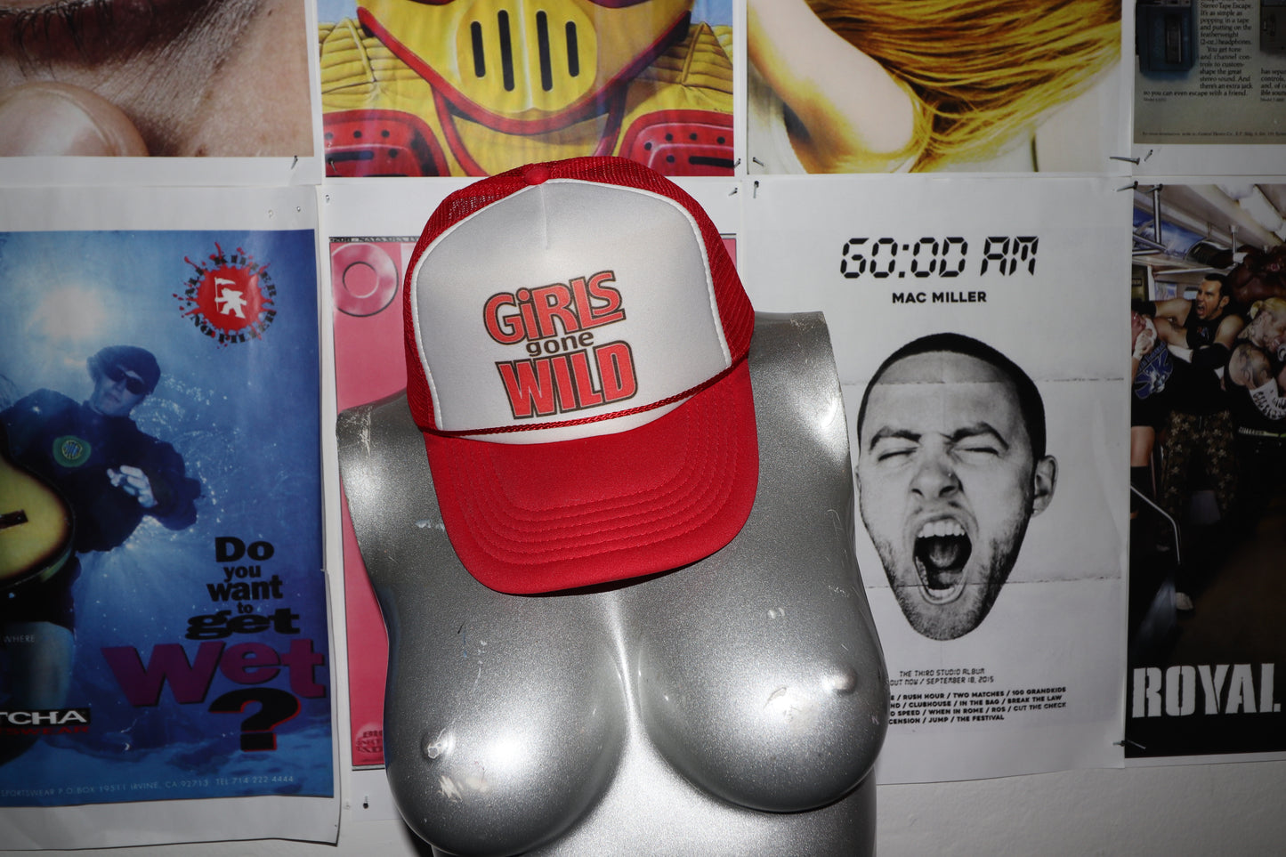 *GIRLS GONE WILD VINTAGE HAT