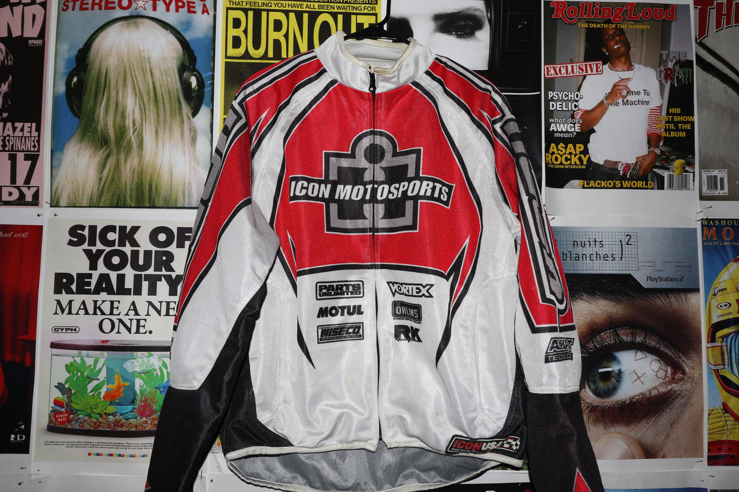 ICON MOTORCYCLE JACKETTT (XL)
